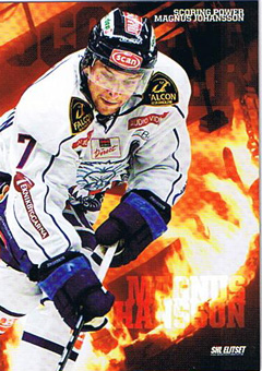 2010-11 SHL s.1 Scoring Power #07 Magnus Johansson, Linköpings HC 