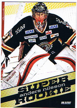 2010-11 SHL s.1 Super Rookies #06 Anders Nilsson, Luleå Hockey