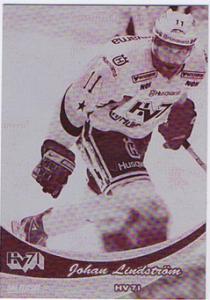 SHL Press Plate, Base, Johan Lindström HV71 (Case topper)