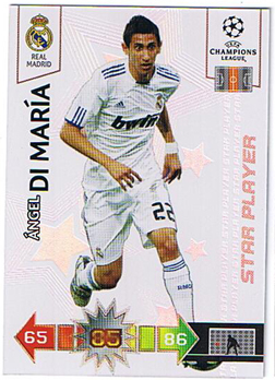 Star Player, 2010-11 Adrenalyn Champions League, Angel Di Maria