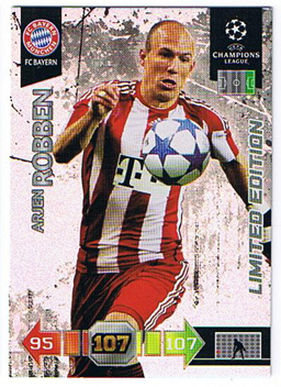 Limited Edition, 2010-11 Adrenalyn Champions League, Arjen Robben