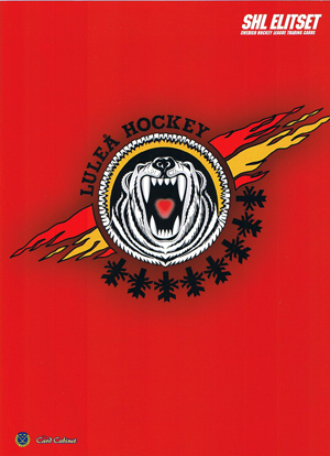 Luleå Hockey Portfoliopärm A4 (Rymmer 90 kort)