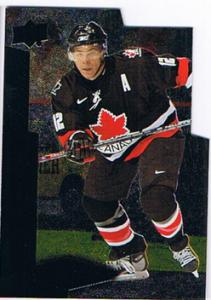 Jarome Iginla 2010-11 Black Diamond Team Canada Die-Cuts #TCJI