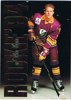 1994-95 Leaf Elitset s.2, Super Chase, Rookie of the Year, Mats Lindgren, Farjestads BK