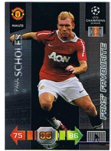 Fans Favourites, 2010-11 Adrenalyn Champions League, Paul Scholes