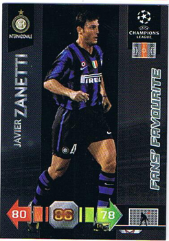 Fans Favourites, 2010-11 Adrenalyn Champions League, Javier Zanetti
