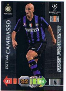 Fans Favourites, 2010-11 Adrenalyn Champions League, Esteban Cambiasso