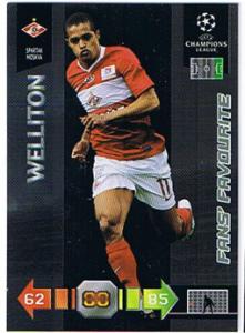 Fans Favourites, 2010-11 Adrenalyn Champions League, Welliton