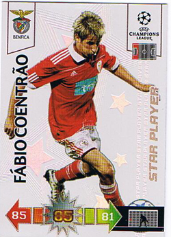 Star Player, 2010-11 Adrenalyn Champions League, Fabio Coentrao