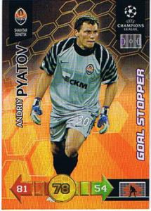 Goal Stopper, 2010-11 Adrenalyn Champions League, Andriy Pyatov