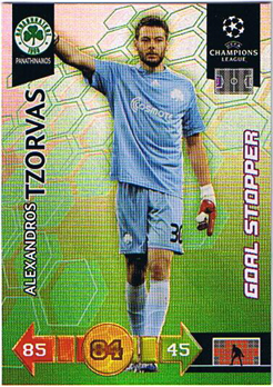 Goal Stopper, 2010-11 Adrenalyn Champions League, Alexandros Tzorvas