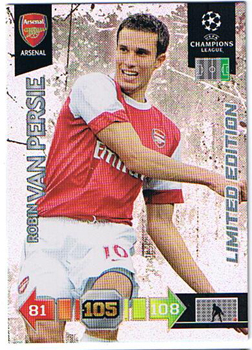 Limited Edition, 2010-11 Adrenalyn Champions League, Robin Van Persie