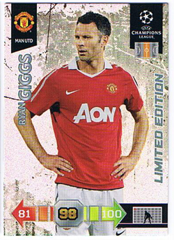 Limited Edition, 2010-11 Adrenalyn Champions League, Ryan Giggs