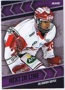 2010-11 SHL s.2 Next in Line limited edition #9 Jeremy Boyce Timra IK