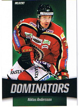 2010-11 SHL s.2 Dominators #04 Niklas Andersson Frolunda Indians