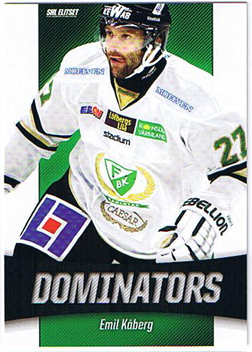2010-11 SHL s.2 Dominators #05 Emil Kaberg Farjestads BK