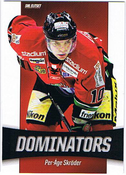 2010-11 SHL s.2 Dominators #09 Per-Åge Skröder MODO Hockey
