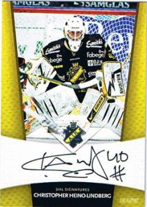 2010-11 SHL s.2 Signatures #01 Christopher Heino-Lindberg AIK