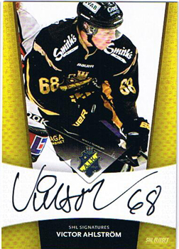 2010-11 SHL s.2 Signatures #03 Victor Ahlstrom AIK