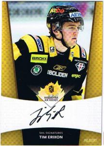 2010-11 SHL s.2 Signatures #21 Tim Erixon Skelleftea AIK