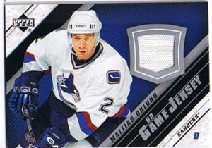 Mattias Öhlund 2005-06 Upper Deck Jerseys Series II #J2MO