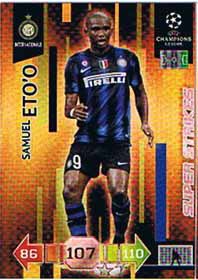 Super Strikes, 2010-11 Adrenalyn Champions League, Samuel Etoo