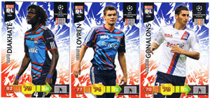 Update base teamset Lyon Champions League 2010-11
