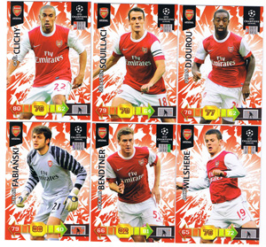 Update base teamset Arsenal Champions League 2010-11