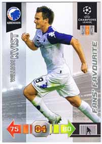 Fans Favourites 2010-11 Adrenalyn Champions League Update, William Kvist