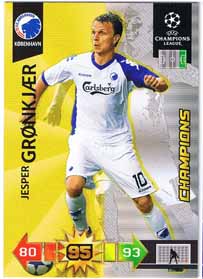 Champion 2010-11 Adrenalyn Champions League Update, Jesper Grønkjær