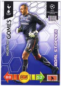 Goal Stoppers 2010-11 Adrenalyn Champions League Update, Heurelho Gomes