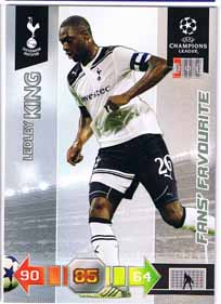 Fans Favourites 2010-11 Adrenalyn Champions League Update, Ledley King