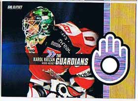 2007-08 SHL s.2 The Guardians Silver #07 Karol Krizan MODO Hockey /35