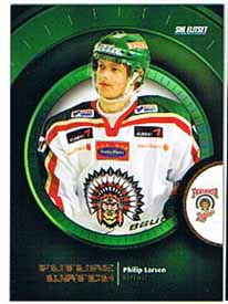 2007-08 SHL s.2 Future Watch Parallell #03 Philip Larsen Frölunda Indians 1 of 100