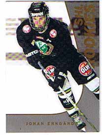 2006-07 SHL s.2 Rookies Tier 3 Gold #2 Johan Erkgärds, Färjestads BK