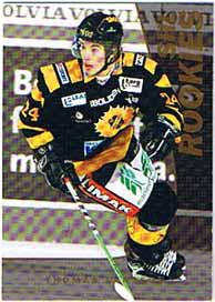 2006-07 SHL s.2 Rookies Tier 3 Gold #5 Thomas Larsson, Skellefteå AIK