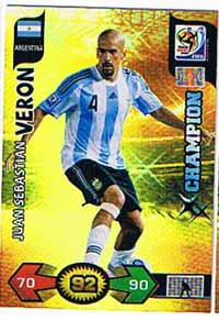 Champions, 2010 Adrenalyn VM, Juan Sebastian Veron