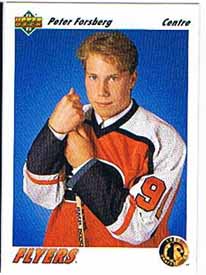Peter Forsberg 1991-92 Upper Deck French #64 RC