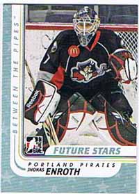 Jhonas Enroth 2010-11 Betwen the pipes, future stars #67