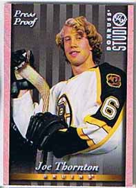 Joe Thornton 1997-98 Studio Press Proofs Silver #54