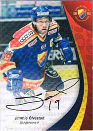 2007-08 SHL Signatures s.1 (A) #01 Jimmie Olvestad, Djurgårdens IF