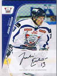 2007-08 SHL Signatures s.1 (B) #05 Joakim Eriksson, Linköpings HC