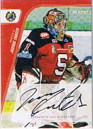 2007-08 SHL Signatures s.2 #01 Jhonas Enroth Södertälje SK