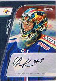 2007-08 SHL Signatures s.2 #06 Daniel Larsson Djurgårdens IF