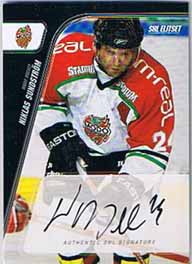 2007-08 SHL Signatures s.2 #08 Niklas Sundstrom MODO Hockey