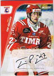 2007-08 SHL Signatures s.2 #15 Timo Parssinen Timrå IK