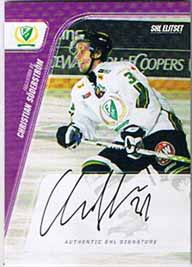 2007-08 SHL Signatures s.2 #16 Christian Soderstrom Färjestads BK