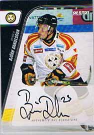 2007-08 SHL Signatures s.2 #18 Bjorn Danielsson Brynäs IF