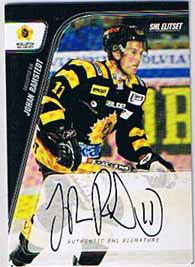 2007-08 SHL Signatures s.2 #23 Johan Ramstedt Skellefteå AIK