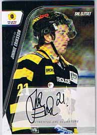 2007-08 SHL Signatures s.2 #26 Jimmie Eriksson Skellefteå AIK